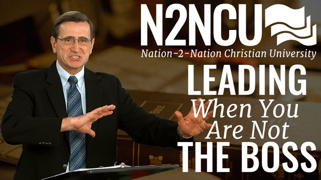 Leading when you are not the Boss